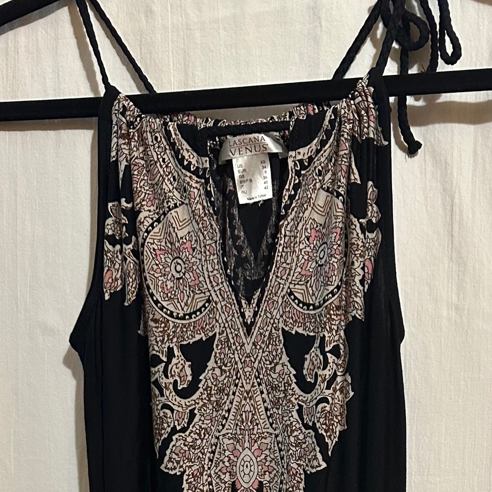 XS Lascana Venus boho print beach dress